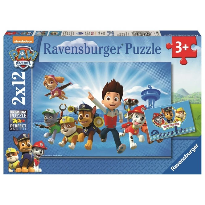 Ravensburger Puzzle-Box - Ryder Und Die Paw Patrol - 2x 12 Teile - Image 2