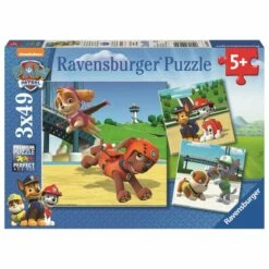 Ravensburger Puzzle-Box - Paw Patrol - Team Auf 4 Pfoten - 3x49 Teile