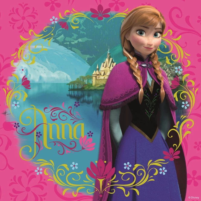 Ravensburger Puzzle-Box - Die Eiskönigin - Elsa, Anna & Olaf - 3x 49 Teile - Image 3