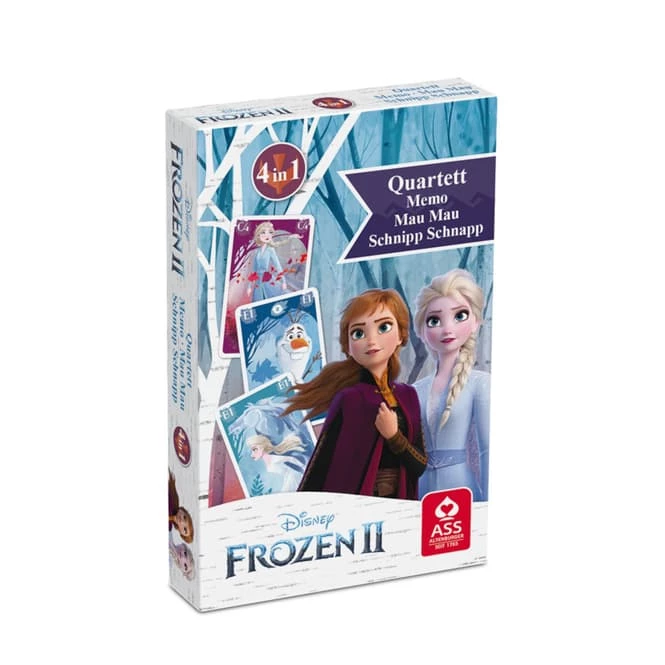 Die Eiskönigin 2 - Kartenspiel 4-in-1 Die Eiskönigin 2 - Kartenspiel 4-in-1 -Asmodee Geschäft 166044 5411068015489 ass fro quartett die eisknigin 5