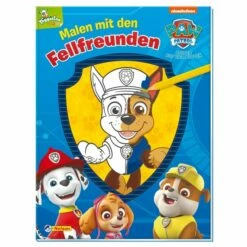 PAW Patrol - Malen Mit Den Fellfreunden - Softcover
