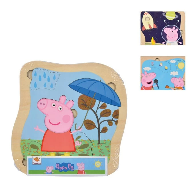 Eichhorn Peppa Wutz - Konturenpuzzle - 1 Stück