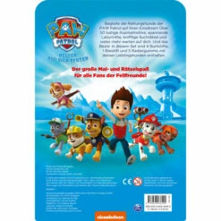 Panini PAW Patrol - Mein Großer Mal- Und Rätselspaß - Mit 5 Stiften Und 5 Radiergummis