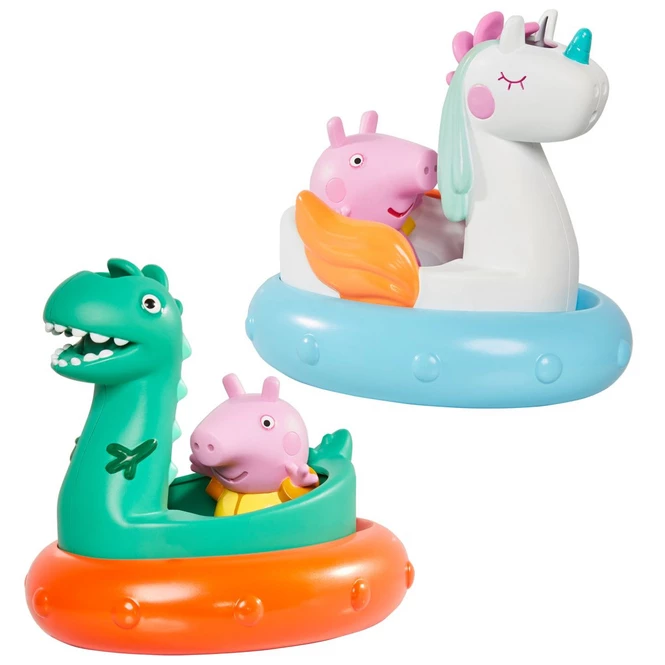 Tomy Peppa Wutz - Wasserspielfiguren-Set - Badeinsel - 1 Stück