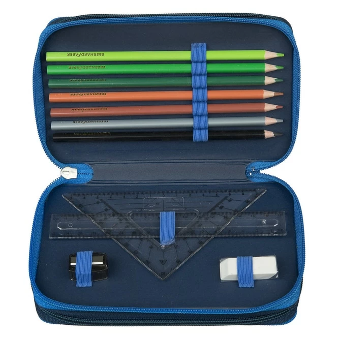 Undercover Jurassic World - Federmäppchen Mit 3 Fächern - 30-teilig - Image 3