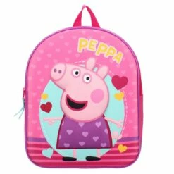 Peppa Wutz - 3D-Kinderrucksack - Pink