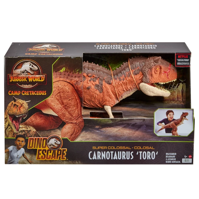 MATTEL Jurassic World - Riesendino Carnotaurus Toro