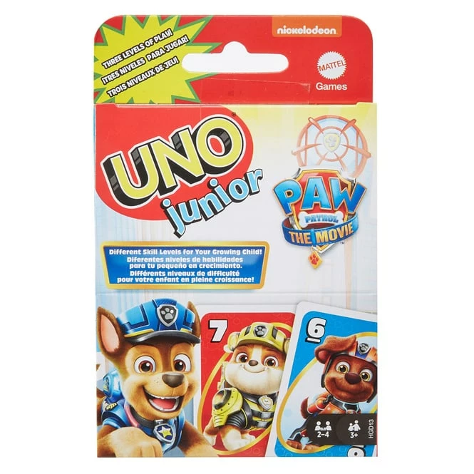 PAW Patrol - UNO Junior - Kartenspiel MATTEL PAW Patrol - UNO Junior - Kartenspiel -Asmodee Geschäft 231845 194735048700 mattel uno junior paw patrol 01