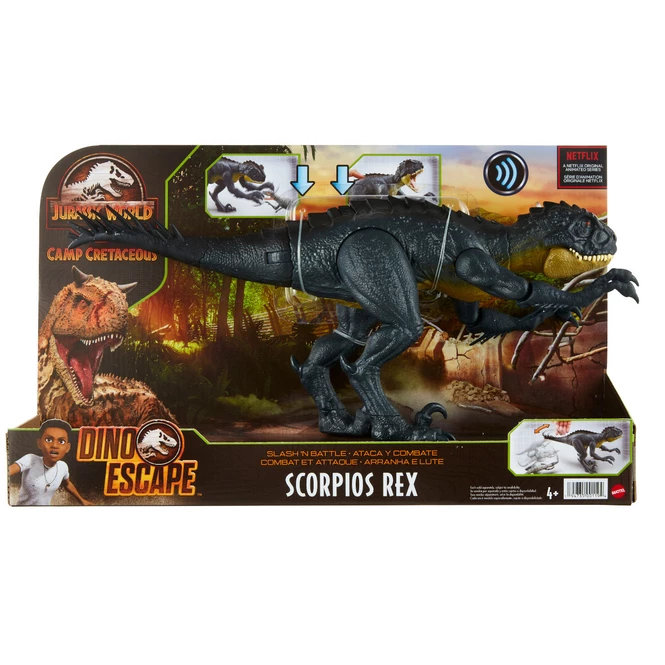 MATTEL Jurassic World - Slash 'N Battle Stinger Dino - Image 4