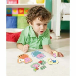 Clementoni Peppa Wutz - Play For Future - Kinderpuzzle Set - 3, 6, 9, 12 Teile