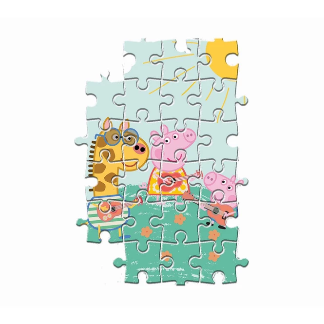 Clementoni Peppa Wutz - Play For Future - Kinderpuzzle - 2 X 20 Teile - Image 5