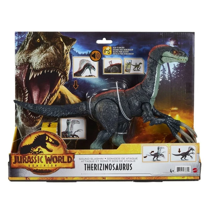 MATTEL Jurassic World - Sound Slashin' Therizinosaurus - Image 4