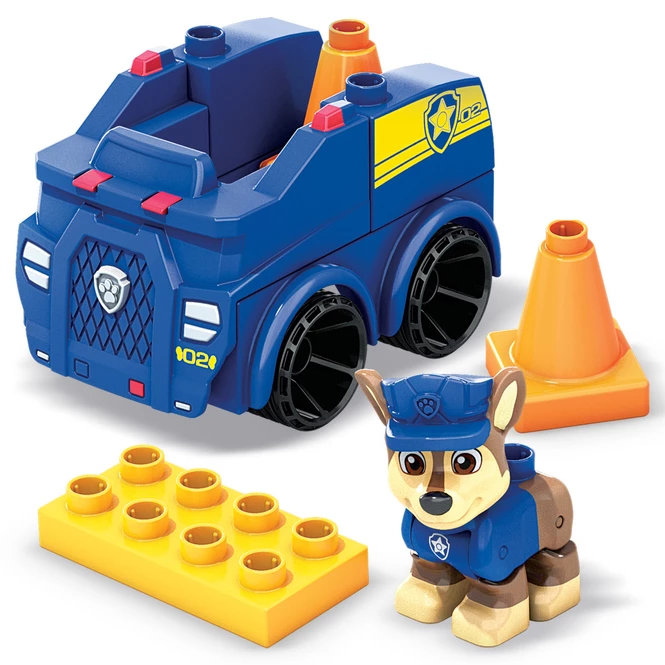 MATTEL Paw Patrol - Mega Bloks - Chase´s Polizei Fahrzeug - Image 2