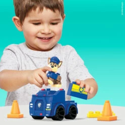 MATTEL Paw Patrol - Mega Bloks - Chase´s Polizei Fahrzeug
