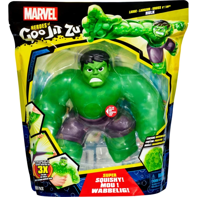Heroes Of Goo Jit Zu - Supagoo - Marvel Hulk - 20 Cm