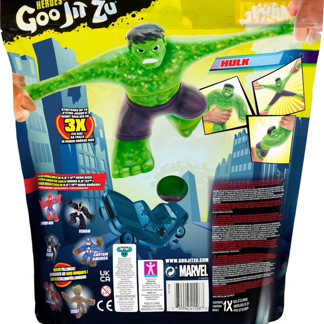 Heroes Of Goo Jit Zu - Supagoo - Marvel Hulk - 20 Cm - Image 4