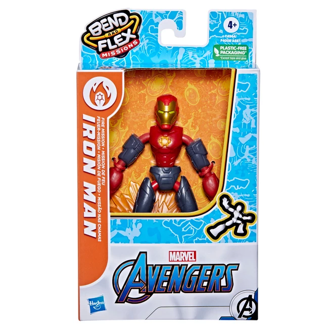 Hasbro Marvel Avengers - Bend And Flex Missions Action Figur - 1 Stück - Image 5