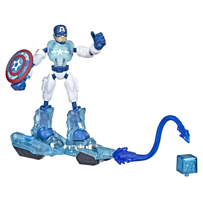 Hasbro Marvel Avengers - Bend And Flex - Captain America - Ice Mission - Image 4