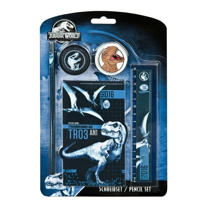 Jurassic World - Schreibset - 5teilig Undercover Jurassic World - Schreibset - 5teilig -Asmodee Geschäft 237391 4043946301837 undercover jurassicworld schreibset 01