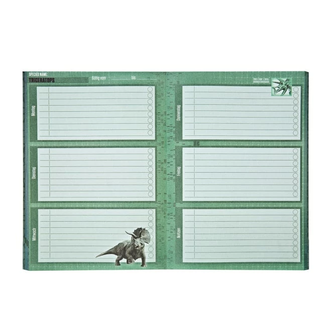 Undercover Jurassic World - Hausaufgabenheft - A5