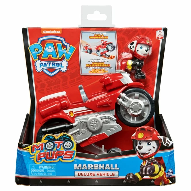 SPIN MASTER Paw Patrol - Moto Pups Motorrad Mit Spielfigur - 1 Stück