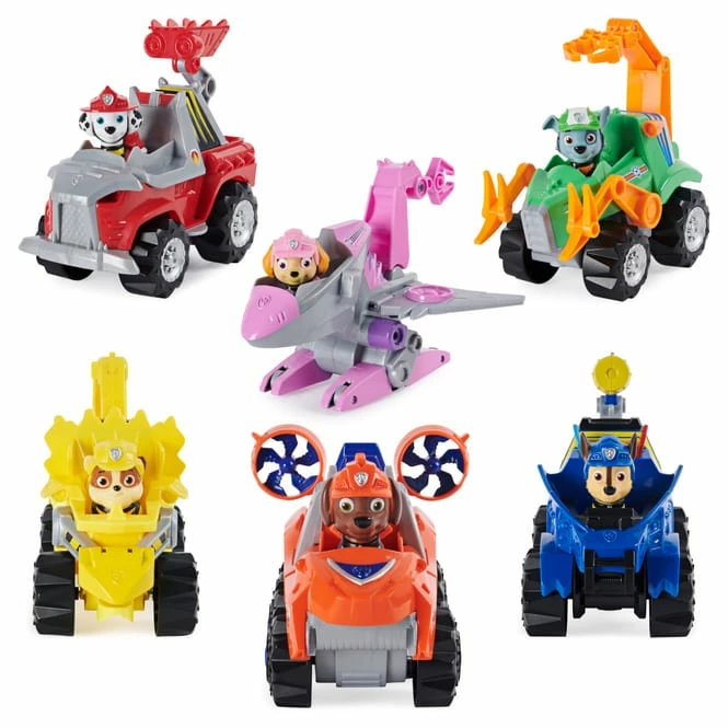 SPIN MASTER Paw Patrol - Dino Rescue Themed Basic Vehicles - 1 Stück - Image 2