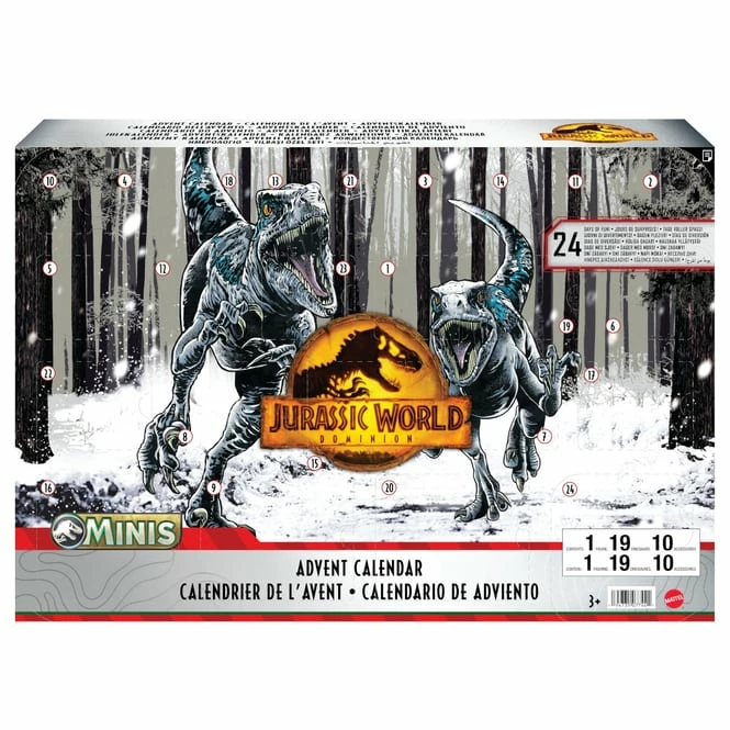 MATTEL Jurassic World - Adventskalender - 2022