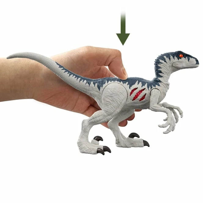 MATTEL Jurassic World - Extreme Damage Feature Dino - 1 Stück -Asmodee Geschäft 239619 887961943726 jurassic world damage feature sortiment mattel 02