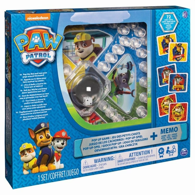 PAW Patrol - Spieleklassiker-Set - Sorry und Memo SPIN MASTER PAW Patrol - Spieleklassiker-Set - Sorry Und Memo -Asmodee Geschäft 240116 778988588123 paw patrol spiel spin master