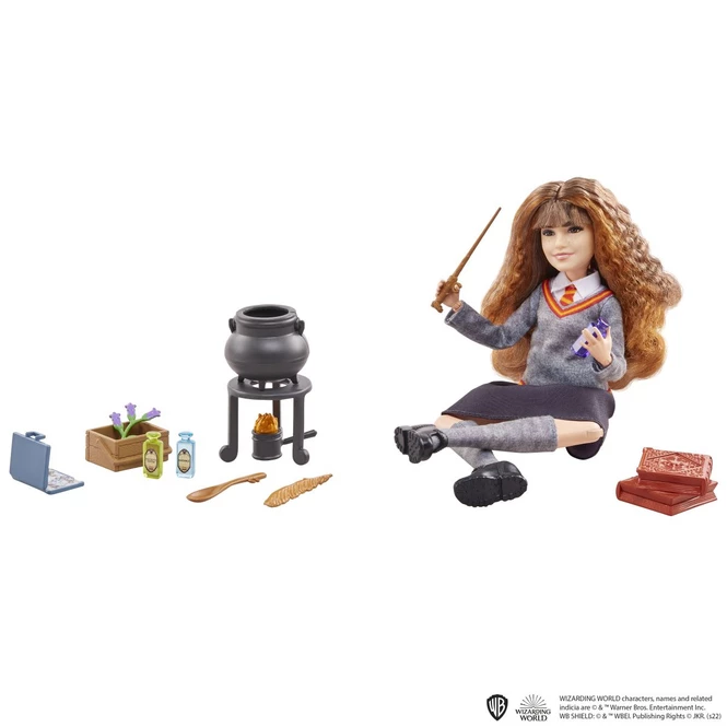 Harry Potter - Hermine Granger und der Vielsaft-Trank - Puppe MATTEL Harry Potter - Hermine Granger Und Der Vielsaft-Trank - Puppe -Asmodee Geschäft 240653 194735067831 hermine granger spielset harry potter 02