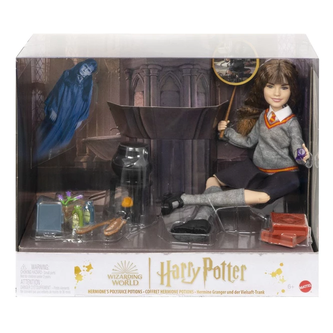 Harry Potter - Hermine Granger und der Vielsaft-Trank - Puppe MATTEL Harry Potter - Hermine Granger Und Der Vielsaft-Trank - Puppe -Asmodee Geschäft 240653 194735067831 hermine granger spielset harry potter 05