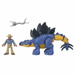 Fisher Price Imaginext - Jurassic World - Stegosaurus & Dr. Grant