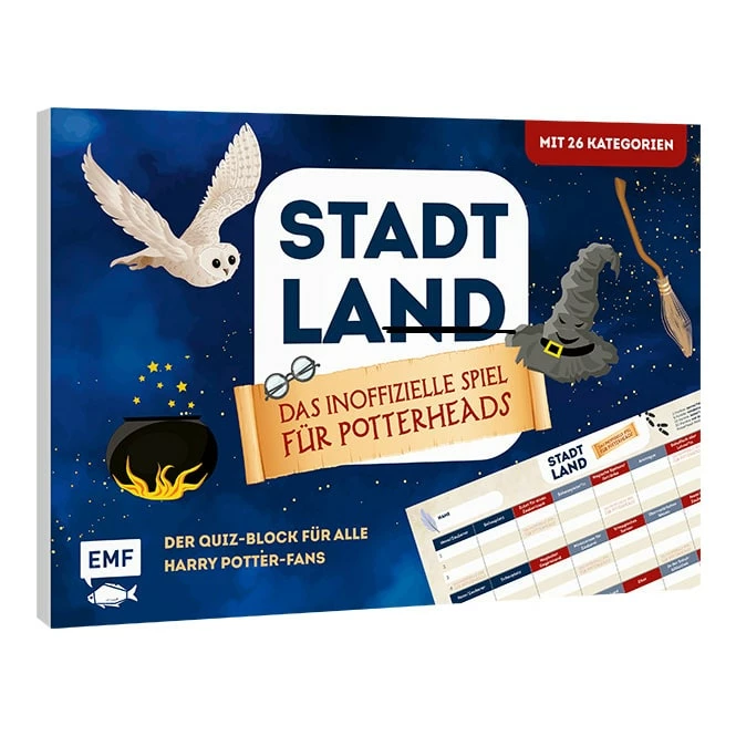 Harry Potter - Stadt, Land - Potterhead Harry Potter - Stadt, Land - Potterhead -Asmodee Geschäft 241990 4260478341562 stadt land potterhead