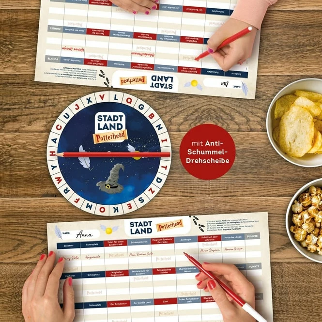 Harry Potter - Stadt, Land - Potterhead Harry Potter - Stadt, Land - Potterhead -Asmodee Geschäft 241990 4260478341562 wildschuetz stadt land potterhead 02