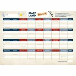 Harry Potter - Stadt, Land - Potterhead 4 Harry Potter - Stadt, Land - Potterhead -Asmodee Geschäft 241990 4260478341562 wildschuetz stadt land potterhead 03