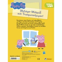 Peppa Wutz - Mein Fenstermalbuch