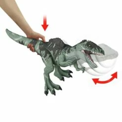 MATTEL Jurassic World - Strike N' Roar Giganotosaurus -Asmodee Geschäft 242530 887961968644 mattel strike n roar giganotosaurus 03