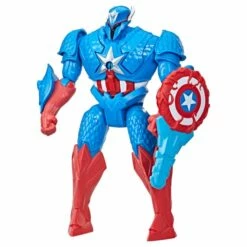 Hasbro Marvel - Mech Strike Monster Hunters Deluxe - Captain America - Actionfigur