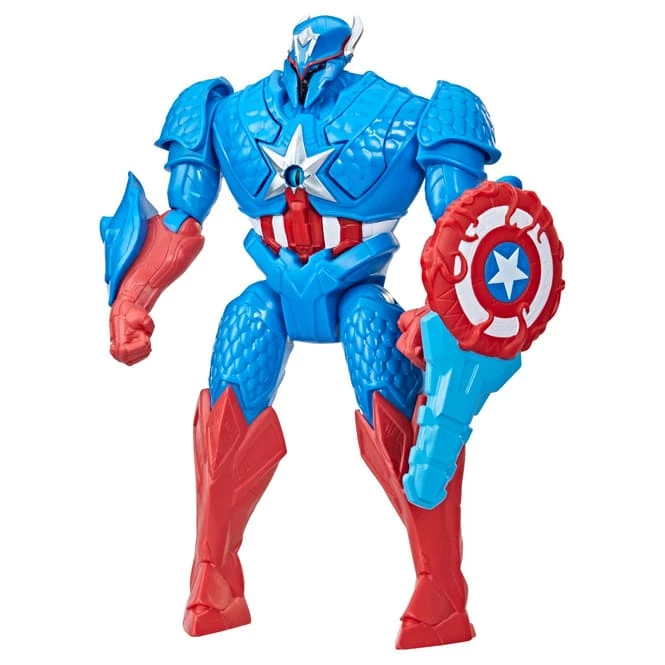 Hasbro Marvel - Mech Strike Monster Hunters Deluxe - Captain America - Actionfigur