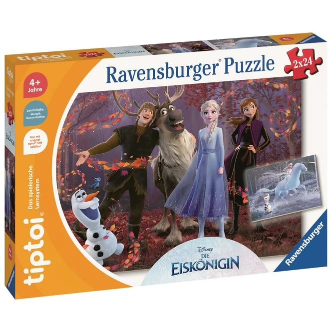 tiptoi®Puzzle - Die Eiskönigin - 2 x 24 Teile Ravensburger Tiptoi®Puzzle - Die Eiskönigin - 2 X 24 Teile -Asmodee Geschäft 243202 4005556001347 ravensburger tiptoi puzzle die eiskoenigin 02