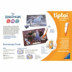 Ravensburger Tiptoi®Puzzle - Die Eiskönigin - 2 X 24 Teile 5 Ravensburger Tiptoi®Puzzle - Die Eiskönigin - 2 X 24 Teile -Asmodee Geschäft 243202 4005556001347 ravensburger tiptoi puzzle die eiskoenigin 05