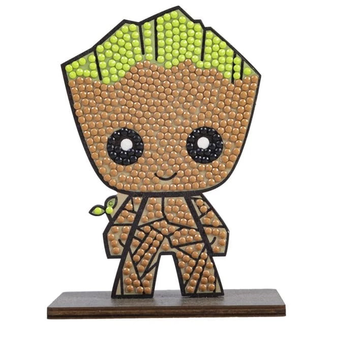 Marvel Guardians Of The Galaxy - Crystal Art Buddies - Steckfigur Groot
