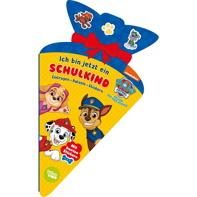 PAW Patrol - Ich bin jetzt ein Schulkind PAW Patrol - Ich Bin Jetzt Ein Schulkind -Asmodee Geschäft 244507 9783849932558 schwager steinlein schultuetenbuch paw patrol ich bin jetzt ein schulkind 01