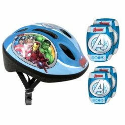 STAMP Avengers - Combo Set - Helm, Ellenbogen- Und Knieschutz