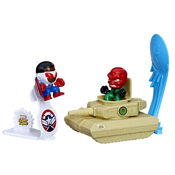 Hasbro Marvel Stunt Squad - Spielset - Captain America Vs. Red Skull - Image 2