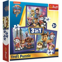 Trefl Paw Patrol - Puzzle - 3 In 1