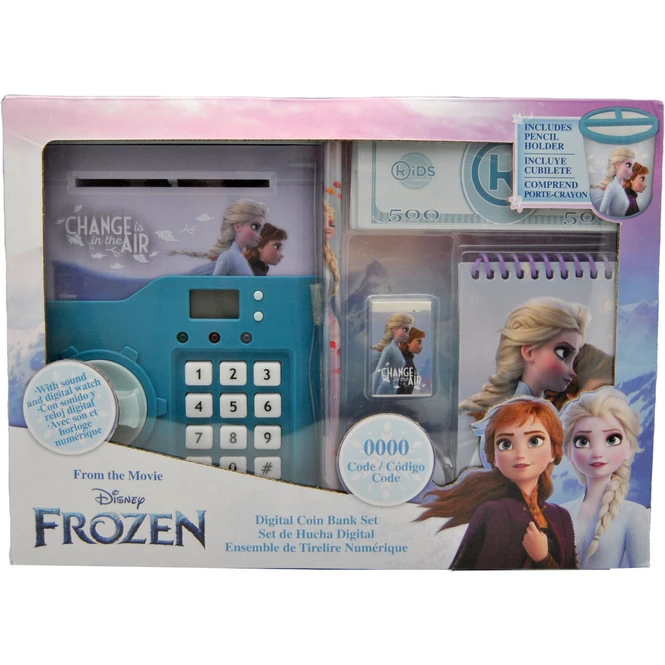 Die Eiskönigin - Spartresor mit Digitaluhr Die Eiskönigin - Spartresor Mit Digitaluhr -Asmodee Geschäft 248213 8435507855501 kids licensing spardose elektronisch frozen 11