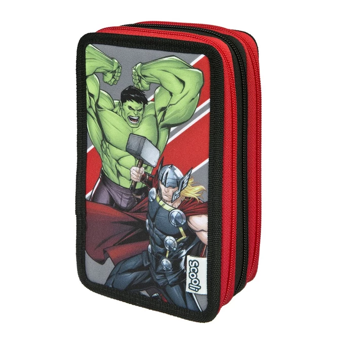 Undercover Marvel - Federmäppchen Mit 3 Fächern - 30-teilig - Image 2