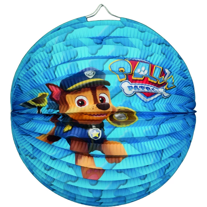 Paw Patrol - Laterne - Aus Papier - Ø = 25 Cm - Chase