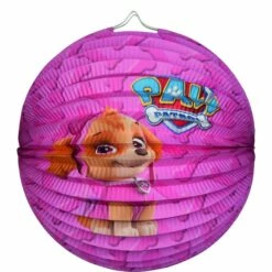 Paw Patrol - Laterne - Aus Papier - Ø = 25 Cm - Skye